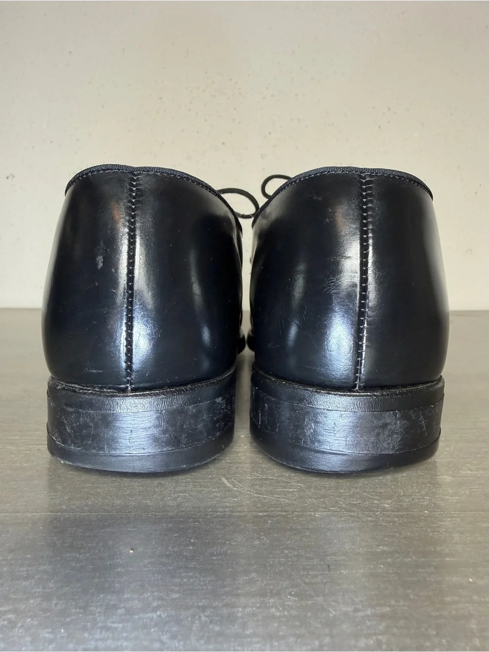 Wolverine World Wide Vintage 1995 Military Shoes Mens 9 B Black Made in USA